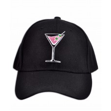 Martini Drink Cocktail Embroidered Baseball Cap (BCC120915MRG) 76030803034 eb-45867746